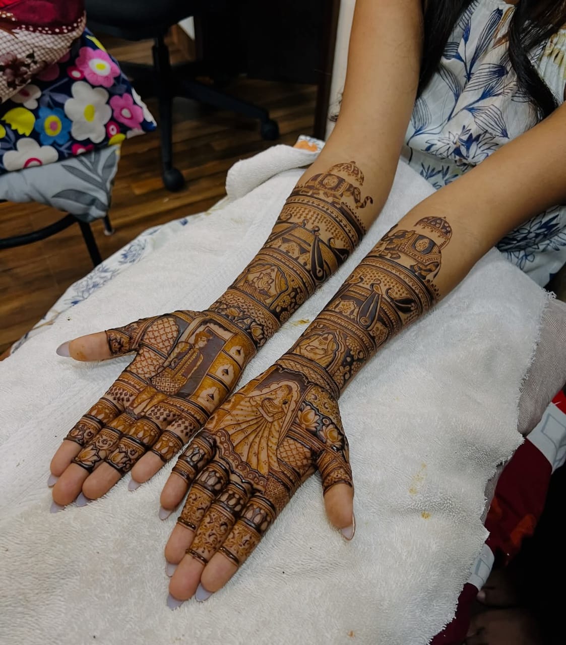 Bridal Mehndi Art